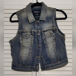 Silver Jeans Co Denim Vest